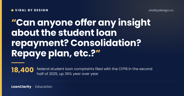 LoanClarity: Which student loan repayment plan actually fits me?