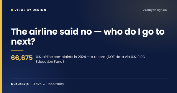 QueueSkip: My flight was cancelled. What am I actually owed?